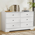 Artiss 6 Chest of Drawers - LEIF White FUR-U-CDR-6D-WH-AB
