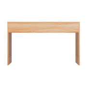 Artiss Coffee Table Rectangle Fluted Side 100CM FUR-U-COF-03-WD