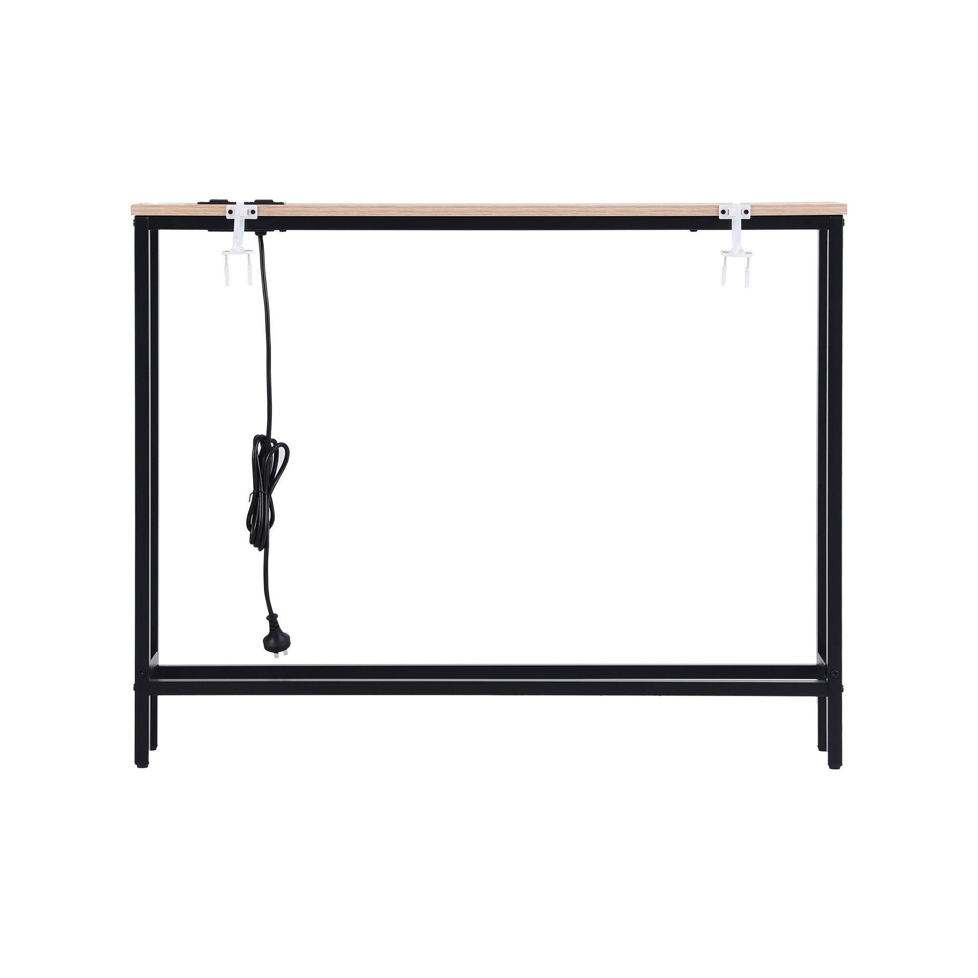 Artiss Console Table Entryway Hallway Display Desk Charging Station Wood FUR-U-CST-05-WD