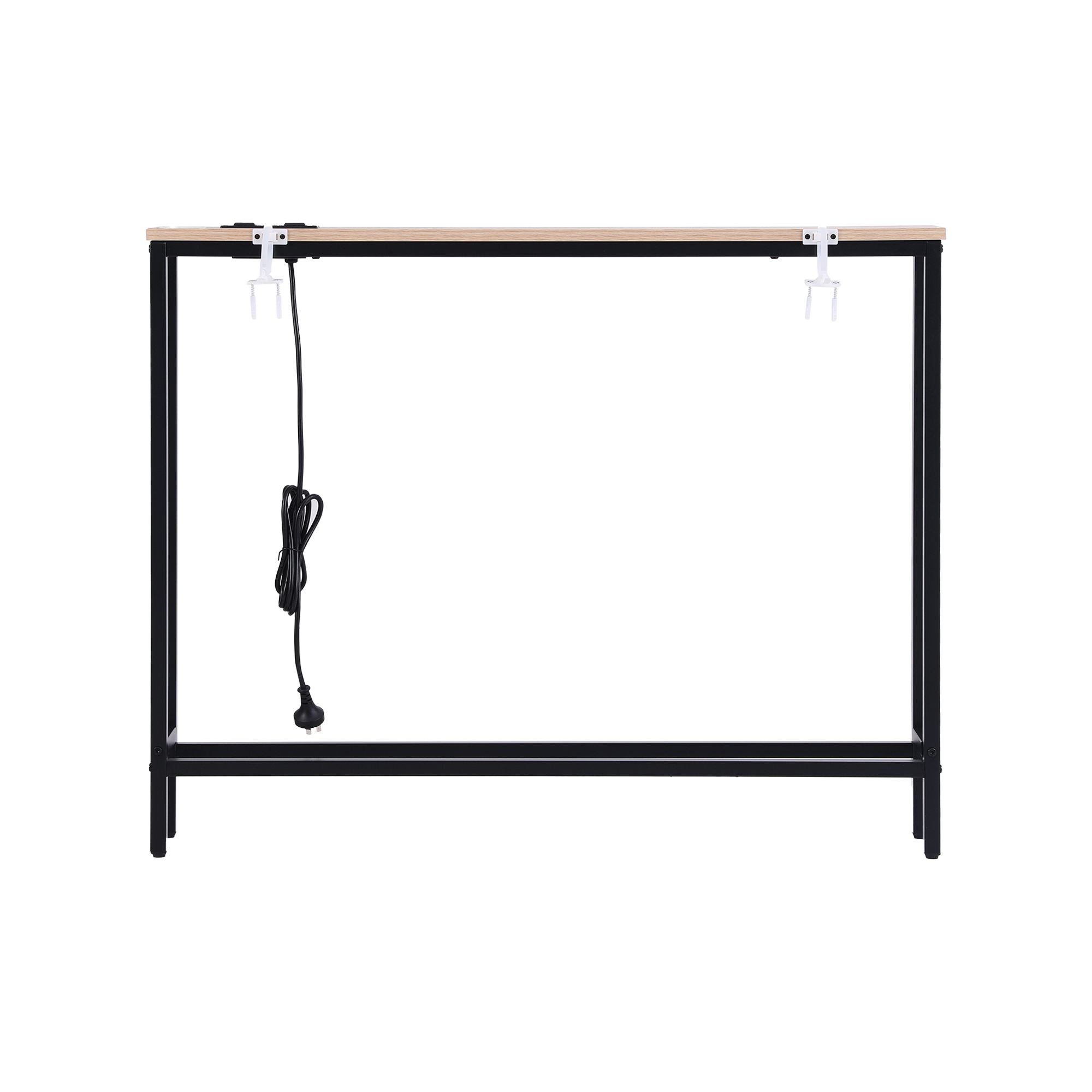 Artiss Console Table Entryway Hallway Display Desk Charging Station Wood FUR-U-CST-05-WD