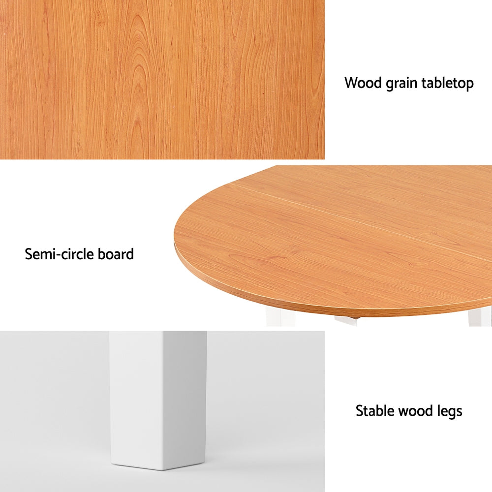 1.1M Artiss Dining Table Extendable FUR-U-DTAB-FD-WD