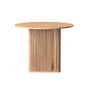 1M Artiss Dining Table Storage Base FUR-U-DTAB-RD-WD-AB