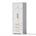 Artiss Buffet Sideboard Cabinet Pantry Kitchen Storage Cupboard Drawers Doors FUR-U-SID200-WH-ABC