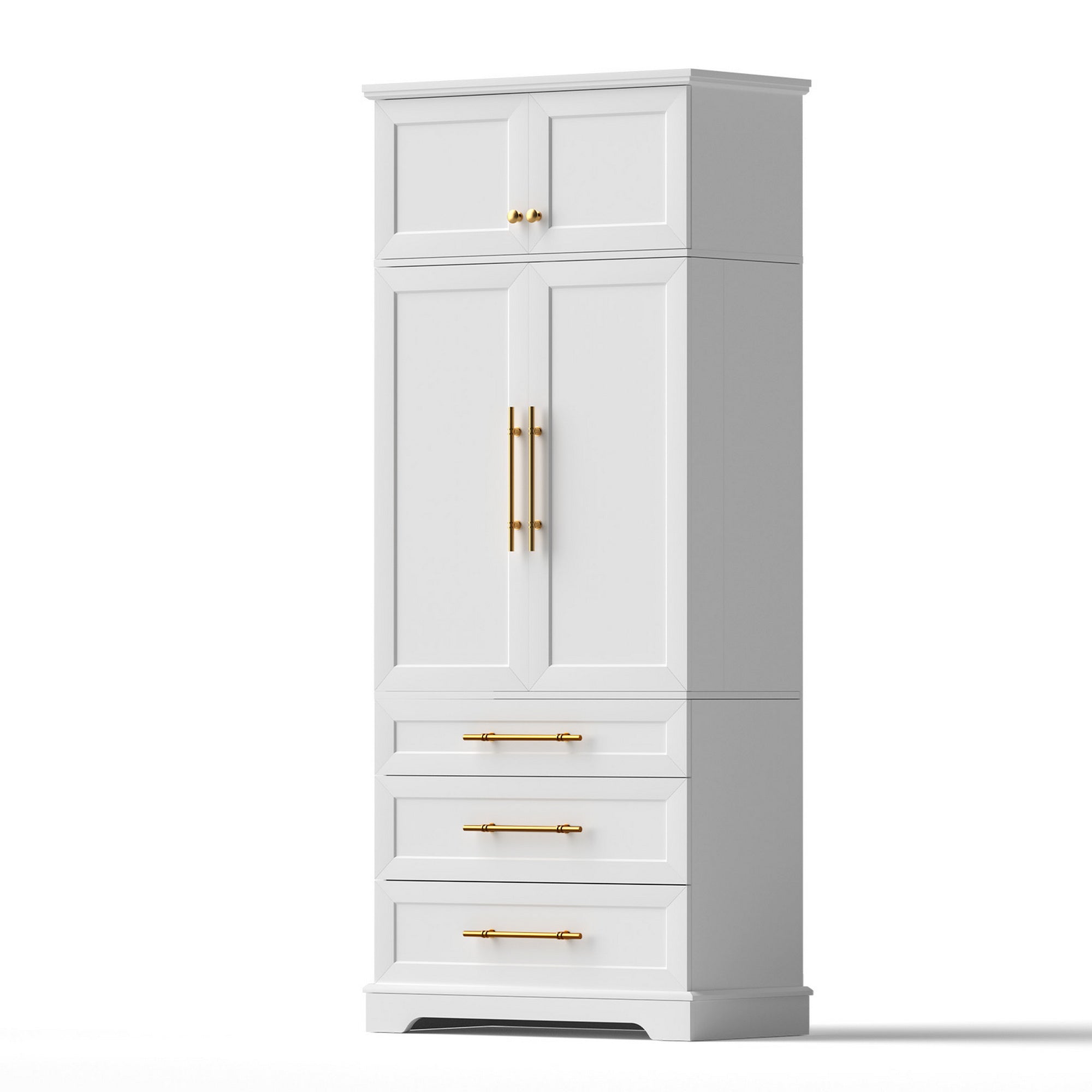Artiss Buffet Sideboard Cabinet Pantry Kitchen Storage Cupboard Drawers Doors FUR-U-SID200-WH-ABC