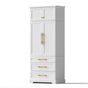 Artiss Buffet Sideboard Cabinet Pantry Kitchen Storage Cupboard Drawers Doors FUR-U-SID200-WH-ABC