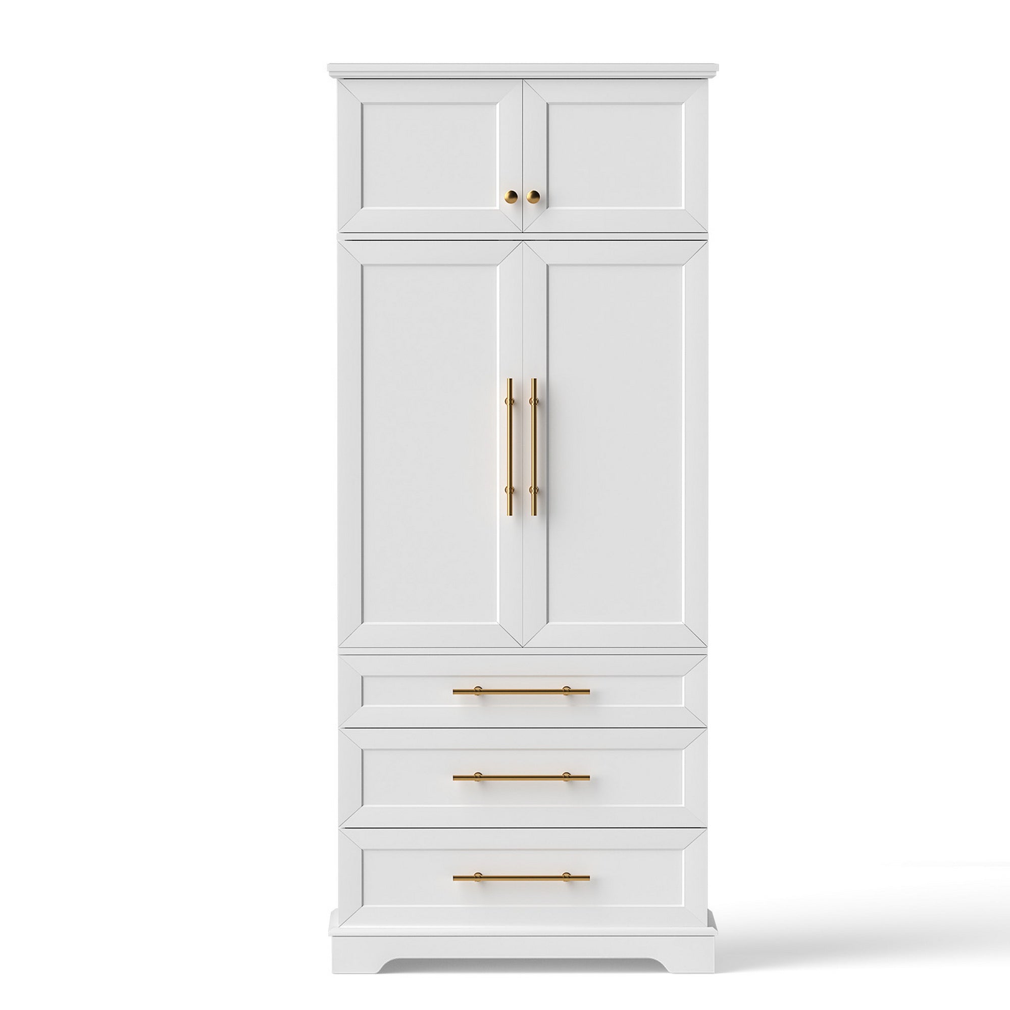 Artiss Buffet Sideboard Cabinet Pantry Kitchen Storage Cupboard Drawers Doors FUR-U-SID200-WH-ABC