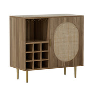 Artiss Buffet Sideboard with Wine Rack - ANYA FUR-U-SIDE-RAT-01-WD-AB
