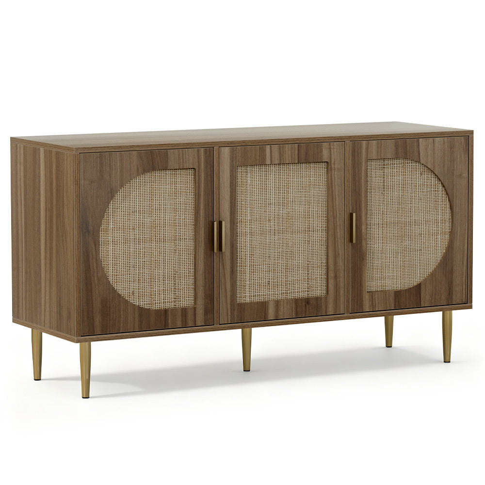 Artiss Buffet Sideboard 3 Doors - ANYA FUR-U-SIDE-RAT-03-WD-AB