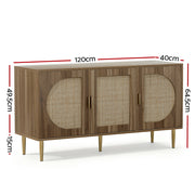 Artiss Buffet Sideboard 3 Doors - ANYA FUR-U-SIDE-RAT-03-WD-AB