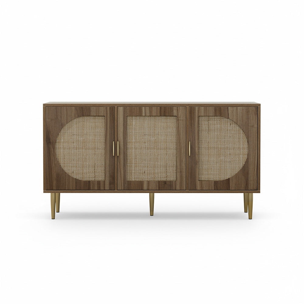 Artiss Buffet Sideboard 3 Doors - ANYA FUR-U-SIDE-RAT-03-WD-AB