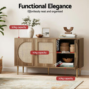 Artiss Buffet Sideboard 3 Doors - ANYA FUR-U-SIDE-RAT-03-WD-AB
