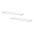 Artiss Floating Wall Shelf Set of 2 White 90CM FUR-V-WALL-03-WH