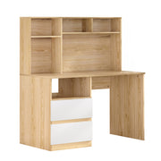 Artiss Computer Desk Office Study Desks Table Bookshelf Drawer FUR-W-CD120-WH-AB