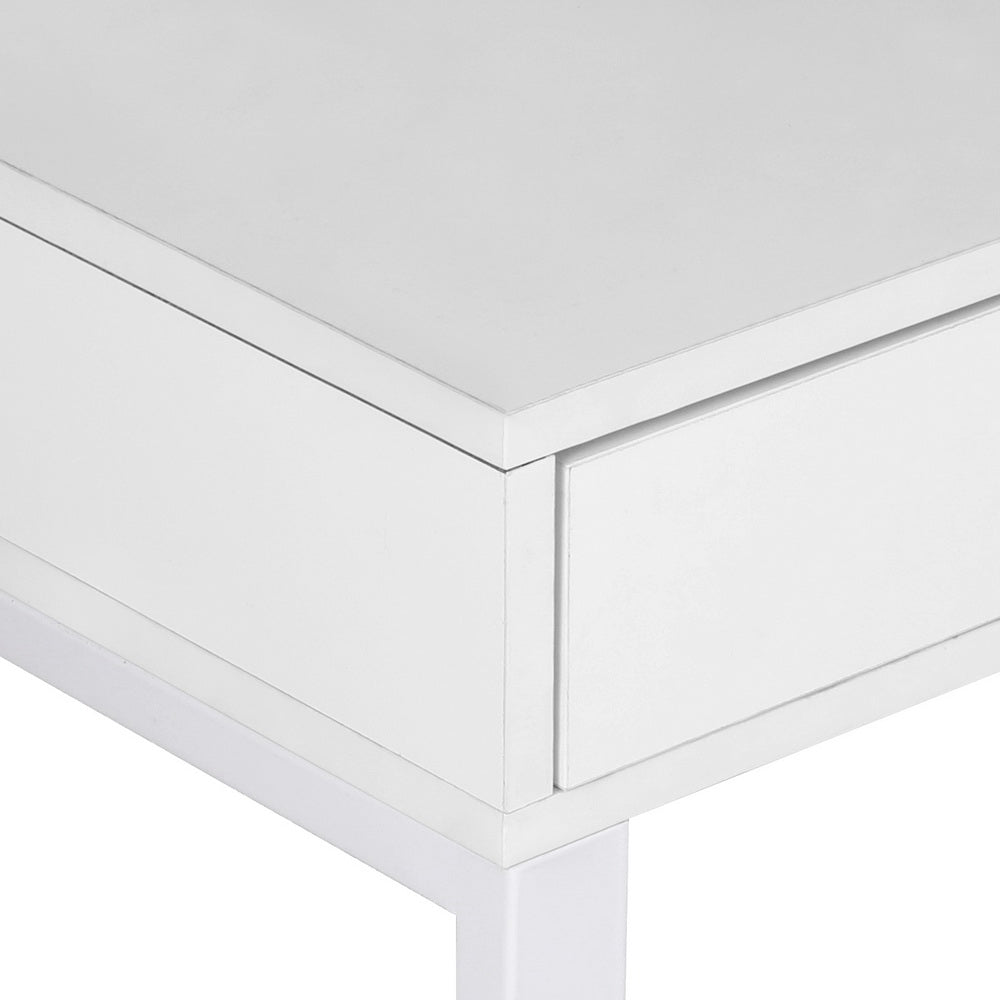 Artiss Computer Desk Office Study Desks Table Drawer Bookshelf FUR-W-CD150-WH-ABC