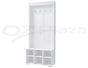Artiss Shoe Rack Cabinet Hall Tree Coat Rack 180CM White FUR-W-SHOE-180-WH-AB