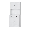 Artiss Buffet Sideboard Hutch Cabinet - BEINI White FUR-W-SIDE180-01-WH-AB