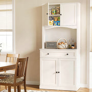 Artiss Buffet Sideboard Hutch Cabinet - BEINI White FUR-W-SIDE180-01-WH-AB