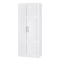 Artiss 2 Door Buffet Sideboard Cupboard Cabinet Pantry White FUR-W-WR03-WH-AB