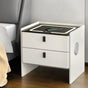 Artiss Smart Bedside Table Wireless Charging - BESS White FUR-X-BS-LED-05-WH