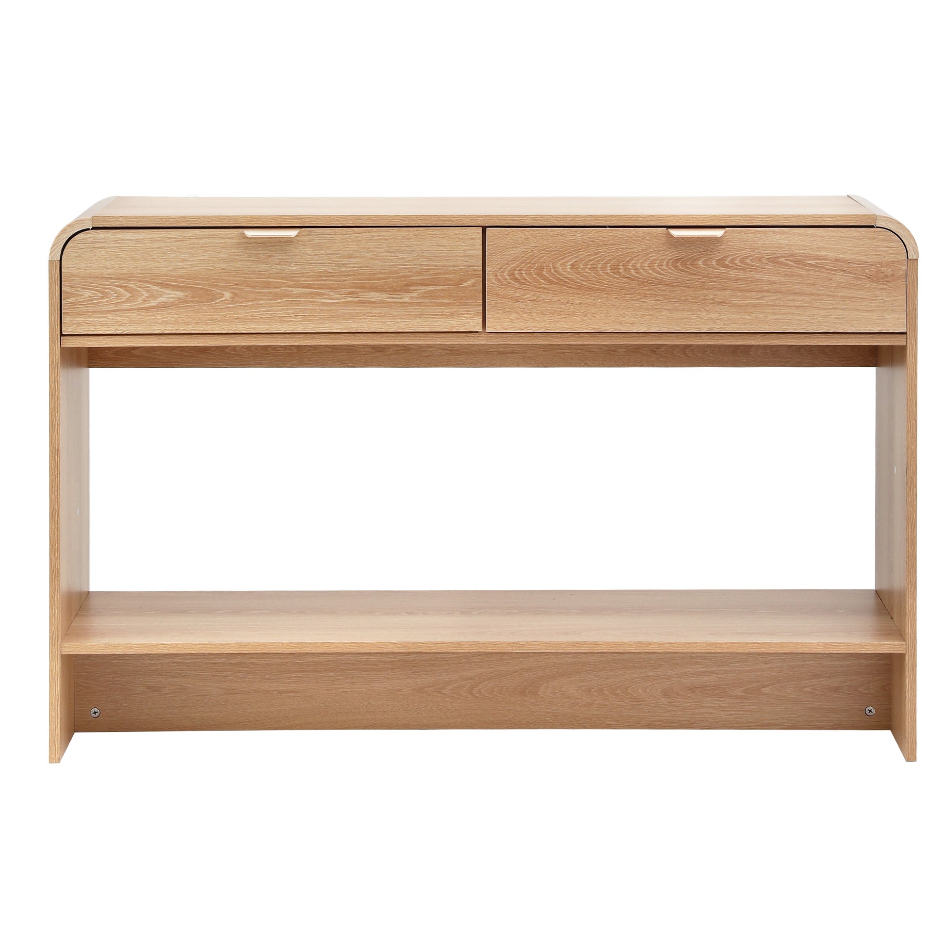 Artiss Console Table Hallway Entryway Storage Drawer Shelf Curved Edge 120CM Pine FUR-Z-CST-03-WD