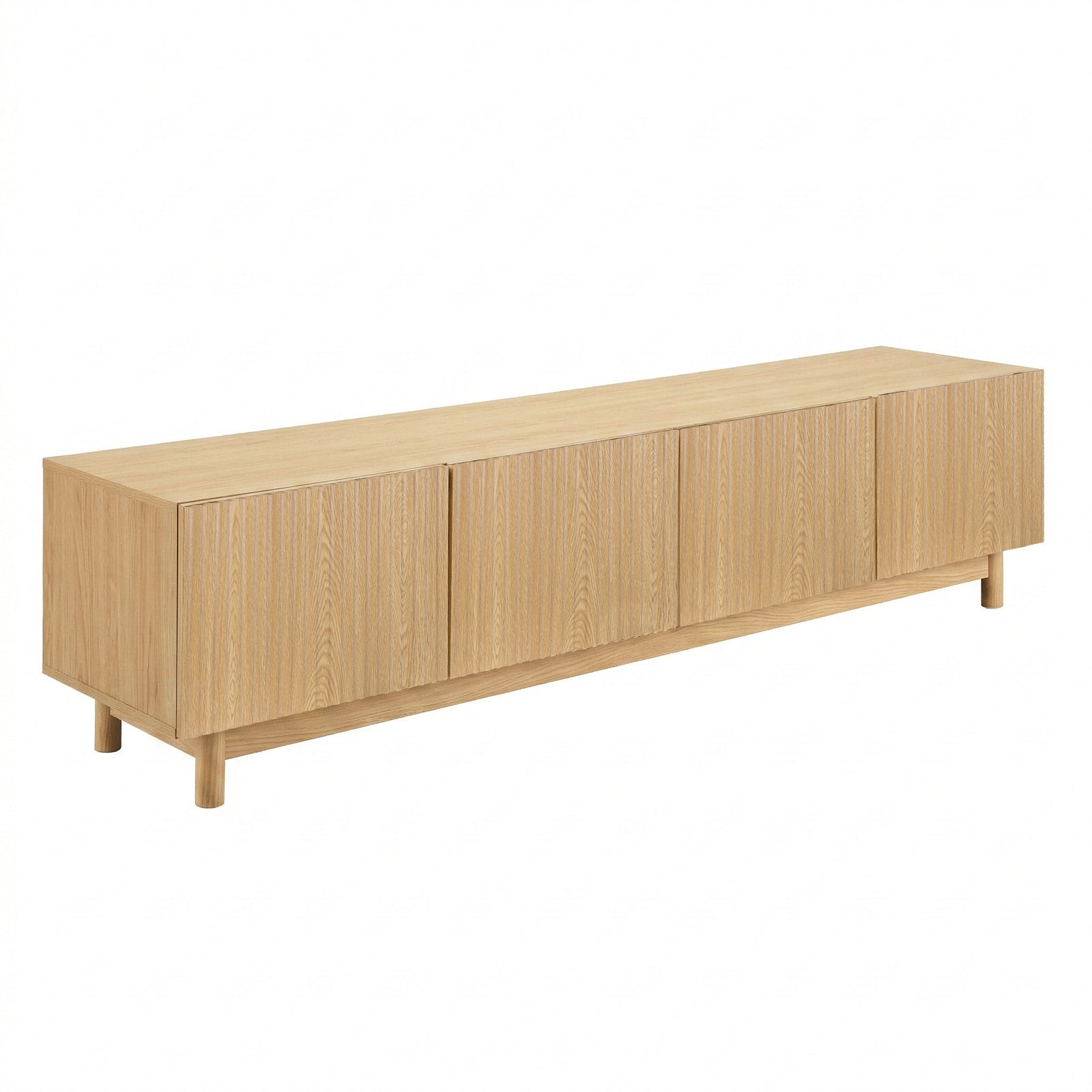 Artiss TV Unit Entertainment Unit Storage Cabinet 180cm Pine FUR-Z-CT02-TV180-WD-AB