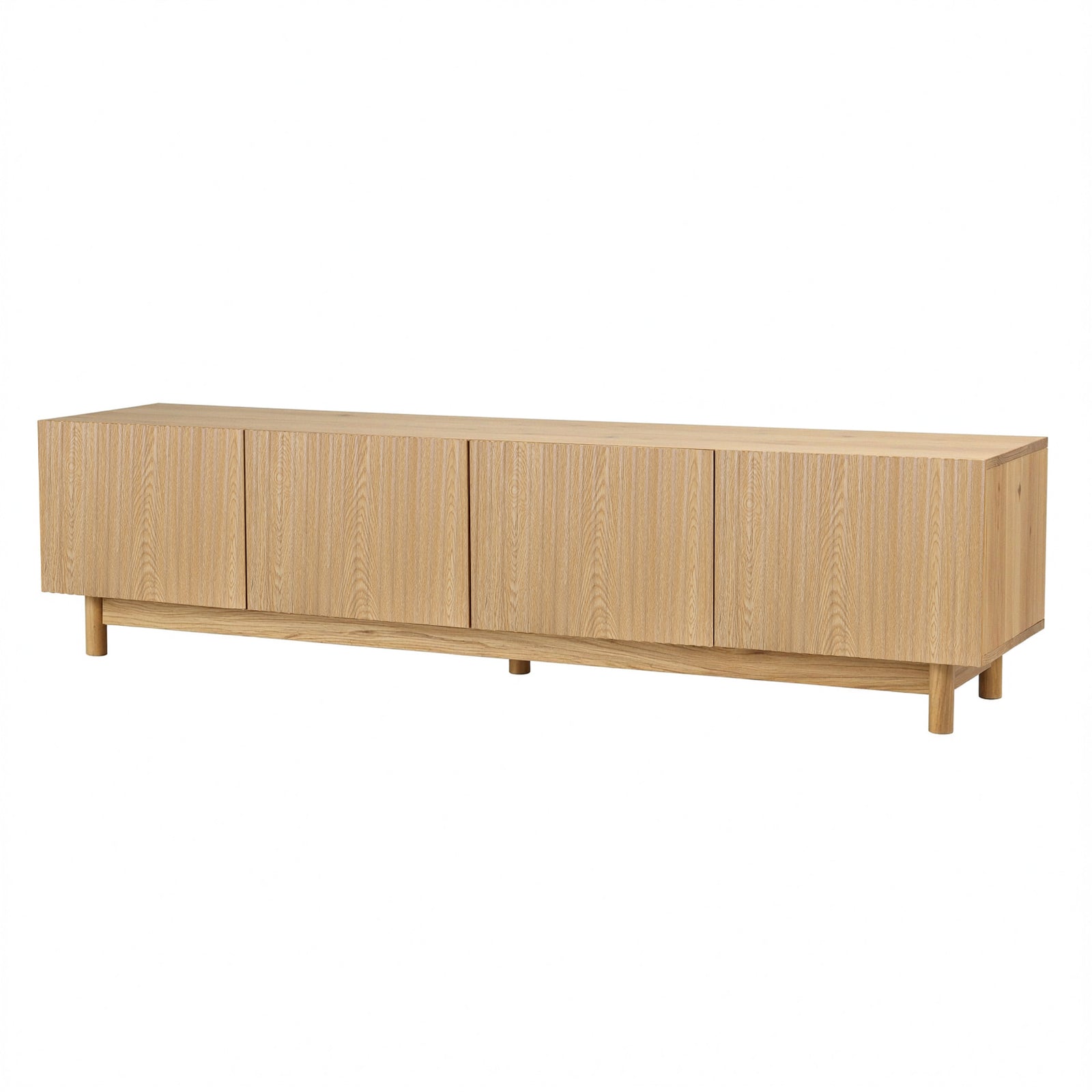 Artiss TV Unit Entertainment Unit Storage Cabinet 180cm Pine FUR-Z-CT02-TV180-WD-AB