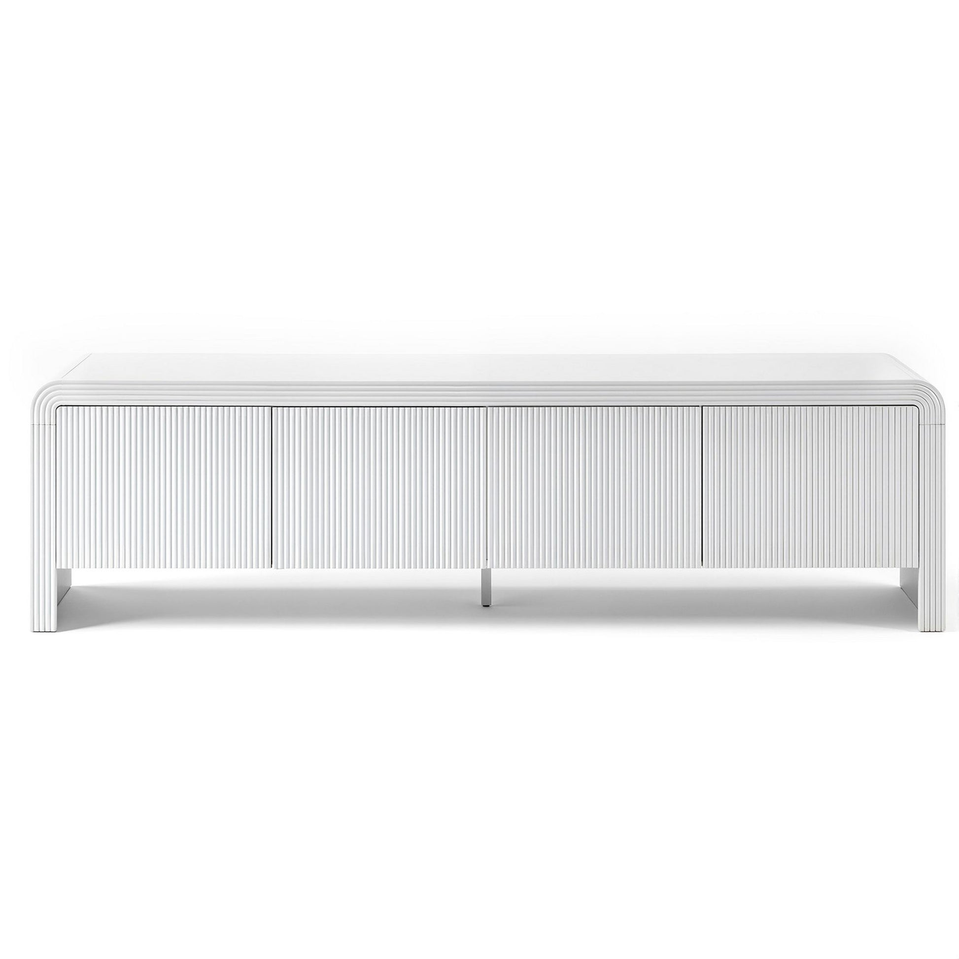 Artiss TV Unit Entertainment Unit Storage Cabinet 180cm White FUR-Z-CT03-TV180-WH-AB