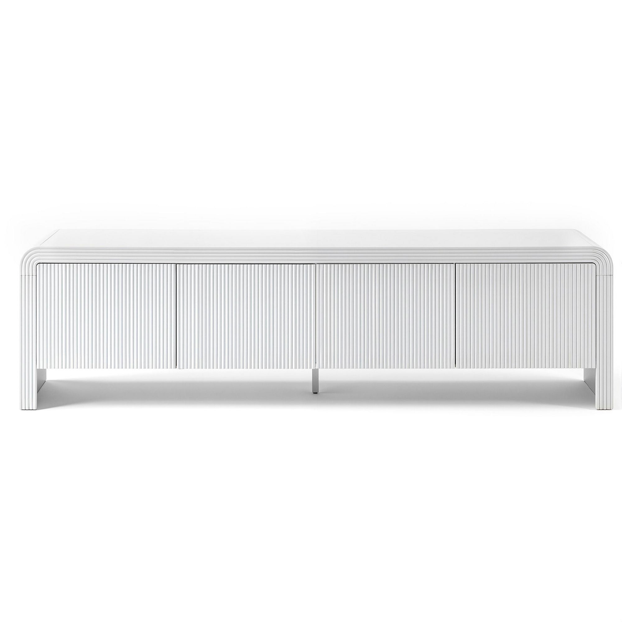 Artiss TV Unit Entertainment Unit Storage Cabinet 180cm White FUR-Z-CT03-TV180-WH-AB