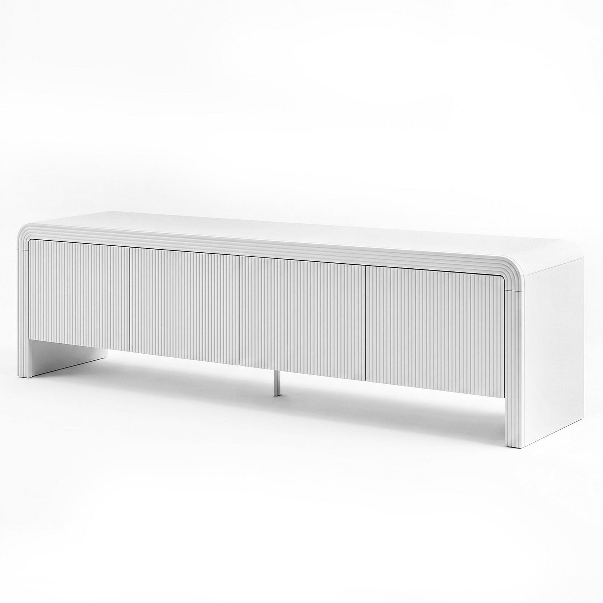 Artiss TV Unit Entertainment Unit Storage Cabinet 180cm White FUR-Z-CT03-TV180-WH-AB