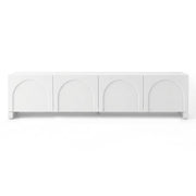 Artiss TV Unit Entertainment Unit Storage Cabinet Adjustable Shelf 180cm White FUR-Z-CT04-TV180-WH-AB