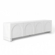 Artiss TV Unit Entertainment Unit Storage Cabinet Adjustable Shelf 180cm White FUR-Z-CT04-TV180-WH-AB