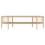 Artiss TV Unit Entertainment Unit Storage Shelf 148cm Pine FUR-Z-TV144-WD