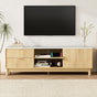 Artiss TV Unit Entertainment Unit Storage Drawer Shelf 150cm Pine FUR-Z-TV150-WHWD-AB
