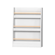 Keezi Kids Bookshelf 3 Tiers Storage Children Bookcase Organiser Display Shelf FURNI-B-BOOK-3T-WH