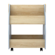 Keezi Kids Toy Box Bookshelf Storage Bookcase Organiser Display Shelf FURNI-B-TOY-TREE-GR