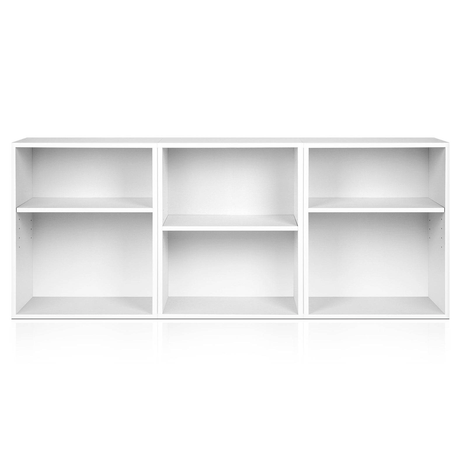 Artiss Bookshelf Set of 3 - VENA White FURNI-BOOK-3PC