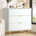 Artiss 3 Chest of Drawers Lowboy Cabinet White FURNI-C-CDR-03-WH-AB