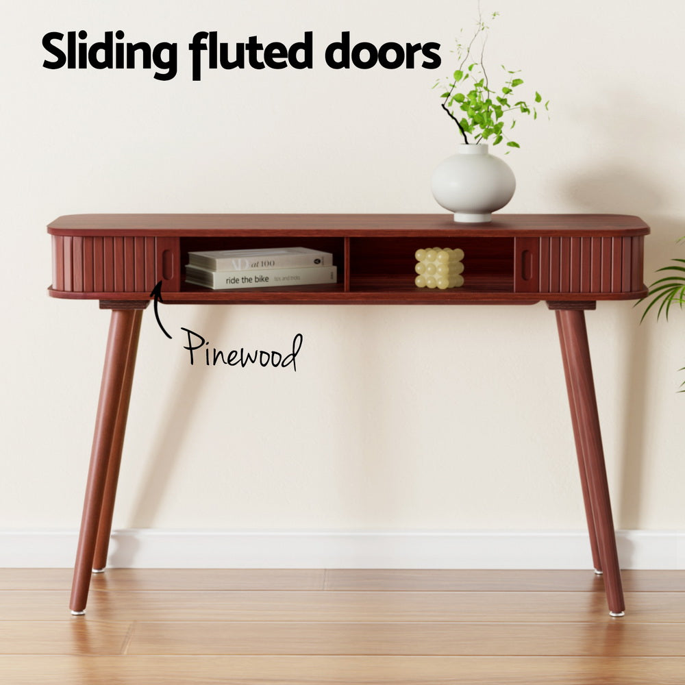 Artiss Console Table 2 Drawers 120CM FURNI-C-CST-01-BR