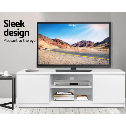 Artiss TV Cabinet Entertainment Unit 120cm White Anita FURNI-C-GBTV-120-WHITE