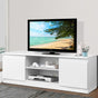 Artiss TV Cabinet Entertainment Unit 120cm White Anita FURNI-C-GBTV-120-WHITE