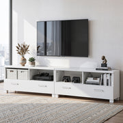 Artiss TV Cabinet Entertainment Unit 180cm White Eddie FURNI-C-SMTV-180-WH-AB