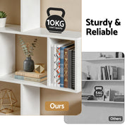 Artiss Floating Wall Shelf Bookshelf 3-Tier Display Storage Organiser White FURNI-C-WALL-01-WH