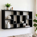 Artiss Floating Wall Shelves Bookshelf Black FURNI-C-WALL-SHELF-BK