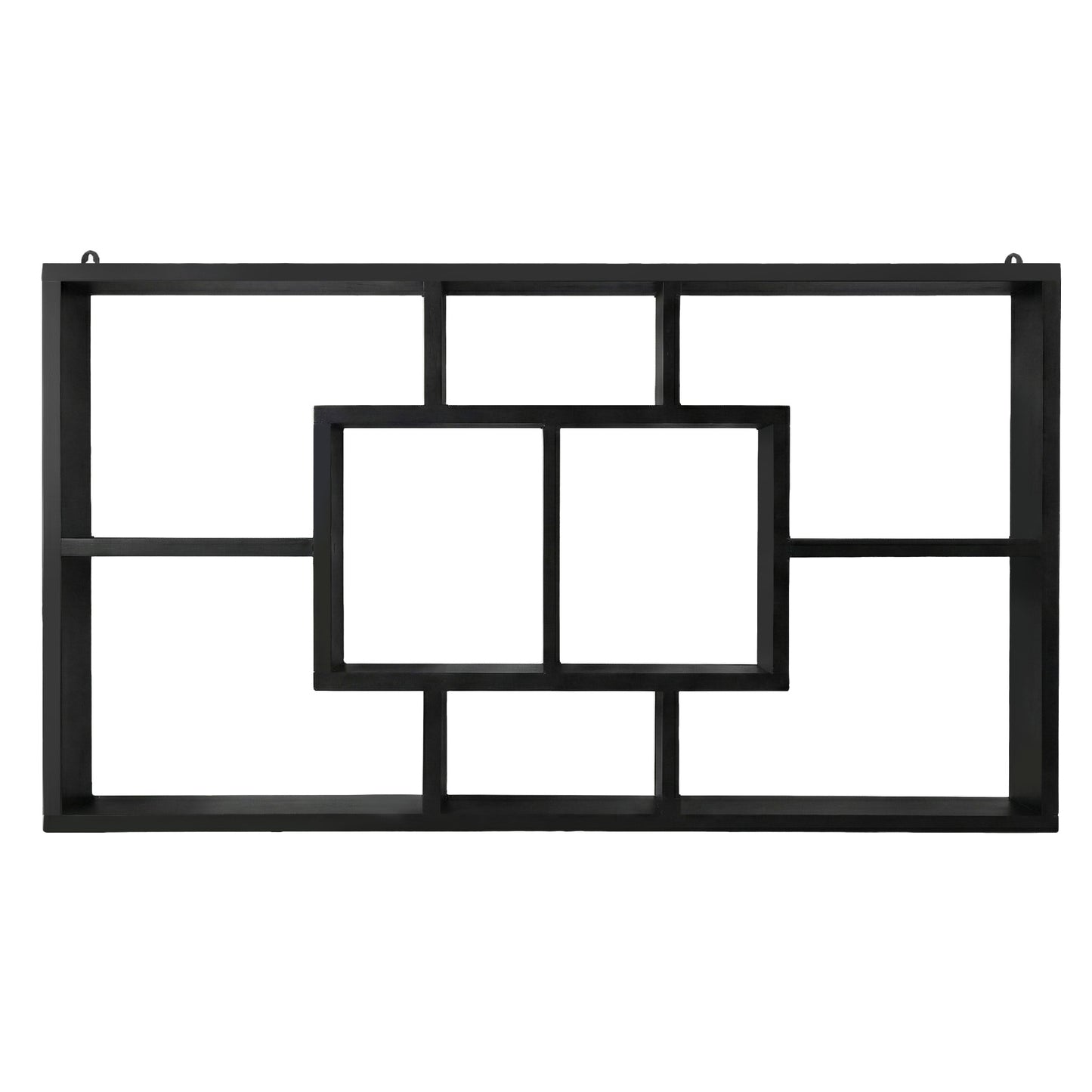 Artiss Floating Wall Shelves Bookshelf Black FURNI-C-WALL-SHELF-BK