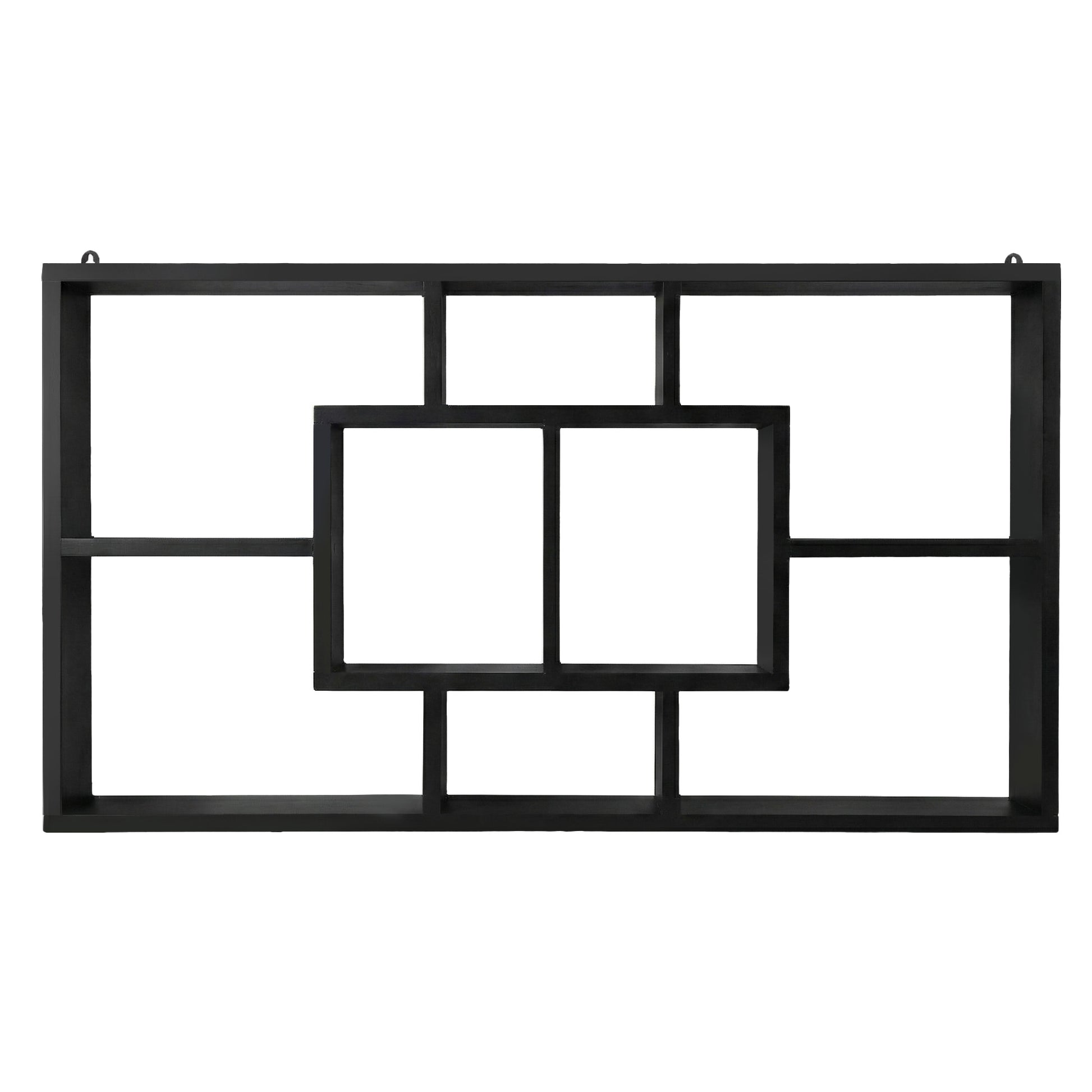 Artiss Floating Wall Shelves Bookshelf Black FURNI-C-WALL-SHELF-BK