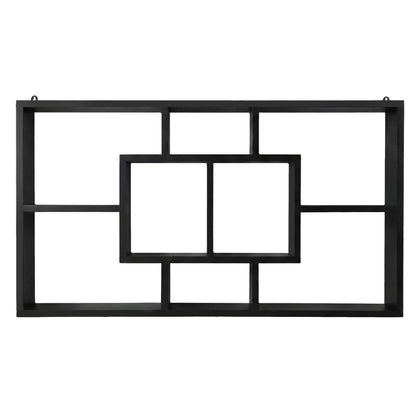 Artiss Floating Wall Shelves Bookshelf Black FURNI-C-WALL-SHELF-BK