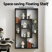 Artiss Floating Wall Shelves Bookshelf Black FURNI-C-WALL-SHELF-BK