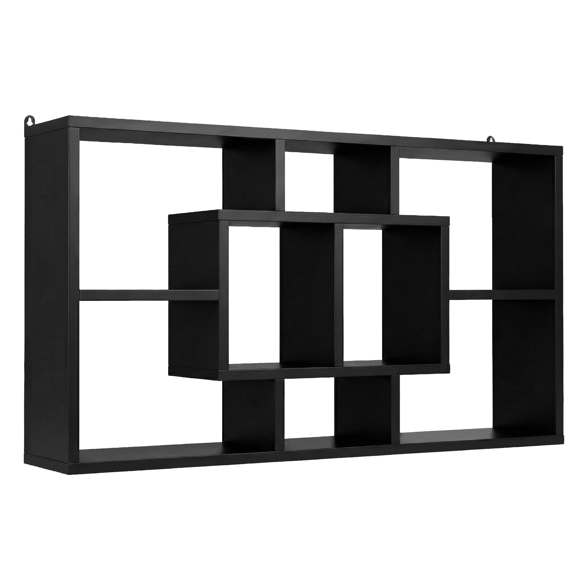 Artiss Floating Wall Shelves Bookshelf Black FURNI-C-WALL-SHELF-BK