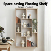 Artiss Floating Wall Shelves Bookshelf Wood FURNI-C-WALL-SHELF-WD