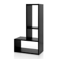 Artiss Bookshelf L Shape DIY - Black FURNI-DISPLAY-L1-BK